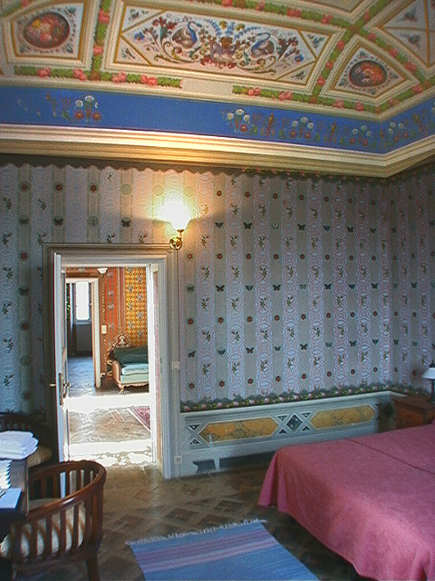 Chambre Farfalle à la Villa